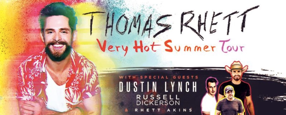 Thomas Rhett, Dustin Lynch & Russell Dickerson