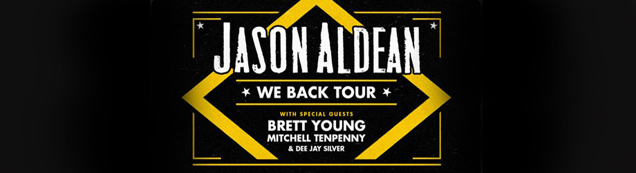 Jason Aldean, Brett Young, Mitchell Tenpenny & Dee Jay Silver