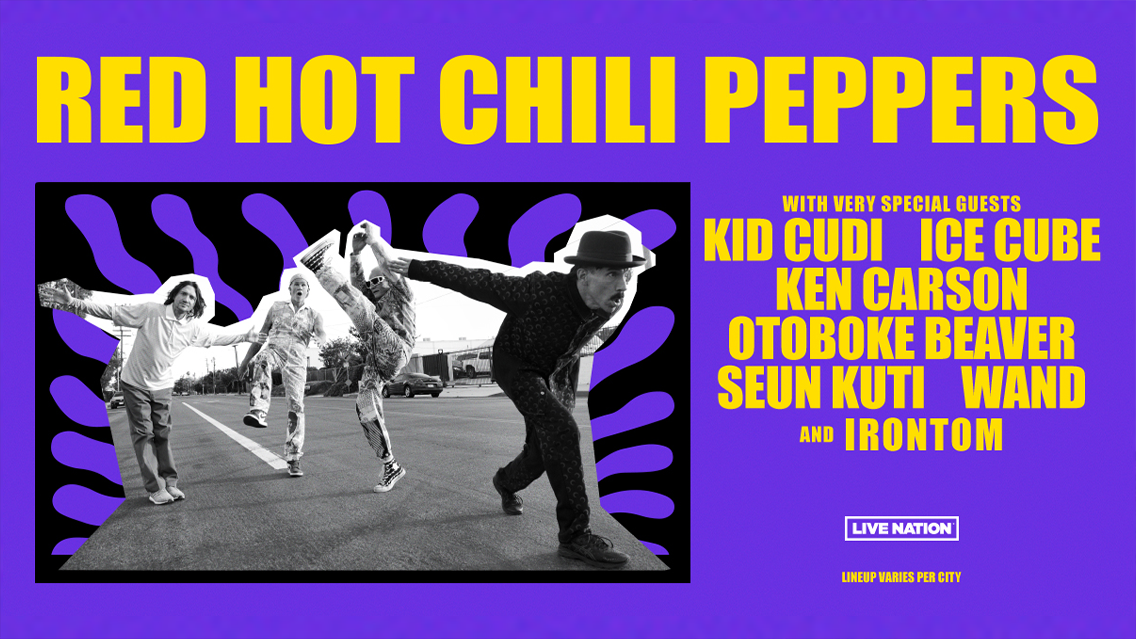 Red Hot Chili Peppers, Kid Cudi & IRONTOM